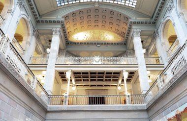 Belediye binasının iç mimarisi Hartford CT
