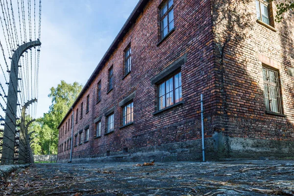 Auschwitz Birkenau Concentration Camp Oswiecim Poland July 2022 — 图库照片