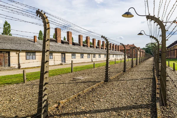 Auschwitz Birkenau Concentration Camp Oswiecim Poland July 2022 — Stock Photo, Image