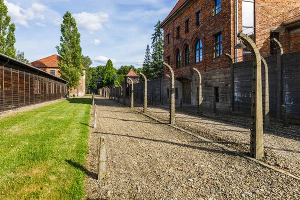 Auschwitz Birkenau Concentration Camp Oswiecim Poland July 2022 — Stock Photo, Image