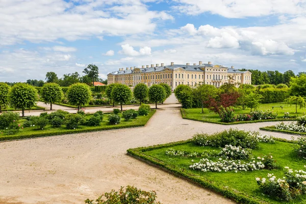 Gardens Rundale Palace Latvia Pilsrundale Latvia July 2022 — ストック写真