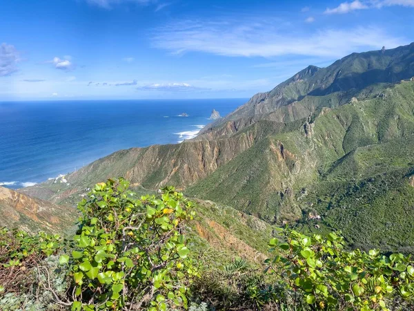 View Taganana Valley Tenerife Island Canary Islands Spain — Stock Photo, Image