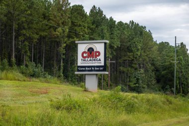 Talladega, AL, ABD - 24 Ağustos 2022: CMP Talladega Nişancılık Parkı