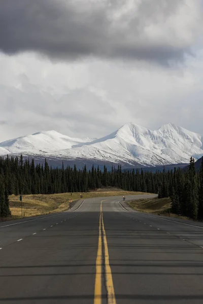 Alaska Highway Denali National Park — Fotografia de Stock