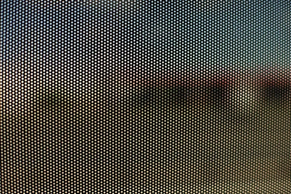 Mesh Texture Glass Shooting Window Small Cage Textured Surface — Foto Stock