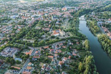 Srospatak from above (River Bodrog) 
