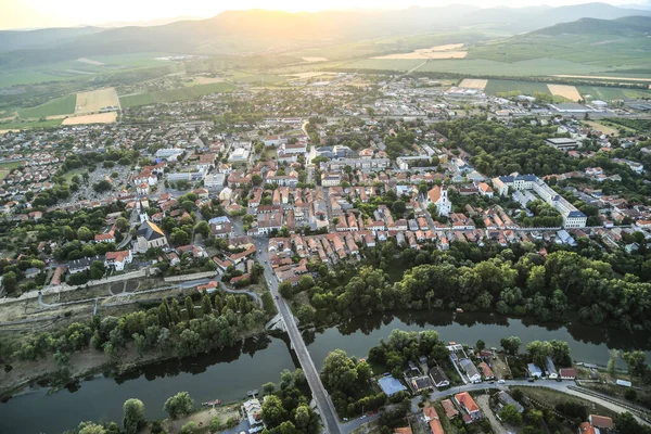 Summer Sunset Srospatak Tokaj Region — Stock Photo, Image