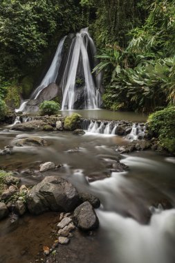Campuhan waterfall near Bedugul in Bali Indonesia
