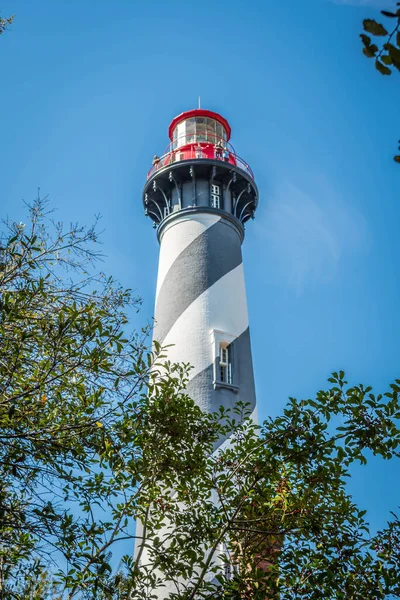A private-aid to navigation and an active, working lighthouse in Anastasia Island
