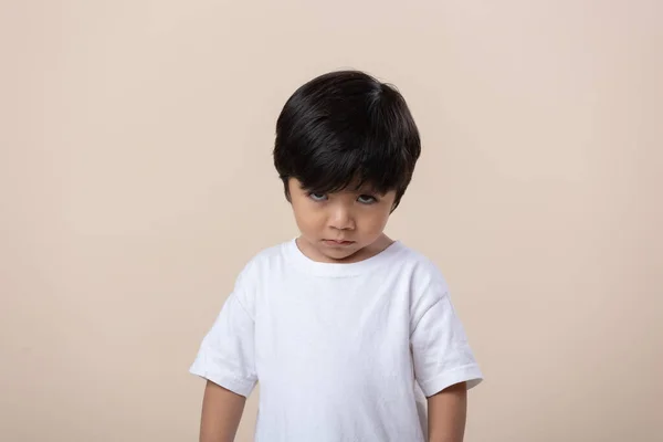 Scolded Sad Little Mexican Boy Sad Expression — ストック写真
