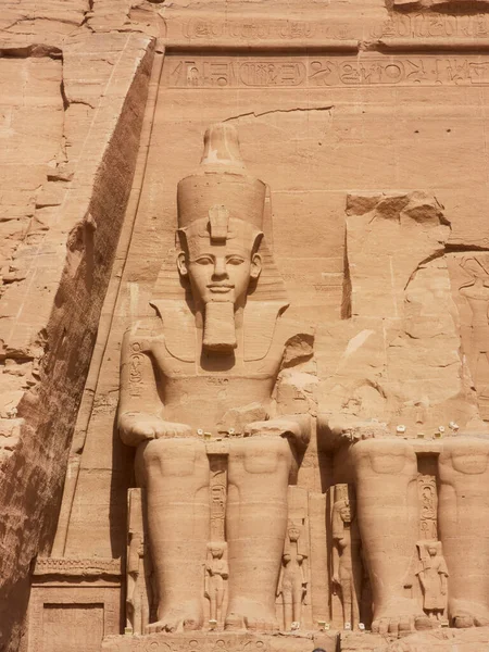 Αμπού Σιμπέλ Μεγάλη Ναός Του Ραμσή Αίγυπτος — Φωτογραφία Αρχείου