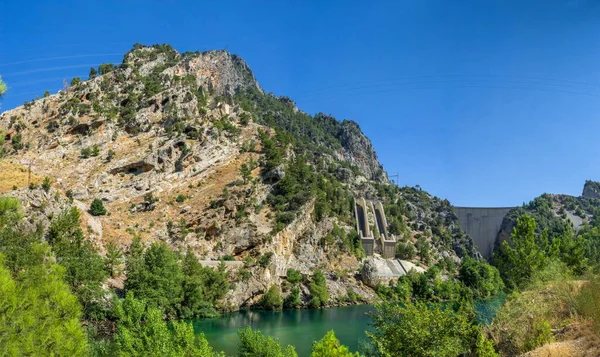 Green Canyon Mountains Antalya Region Turkey Sunny Summer Day — Stock Photo, Image