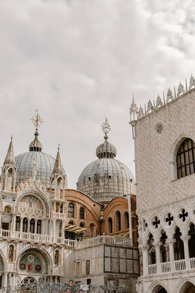 View of Saint Mark\'s Basilica in Venice, Italy