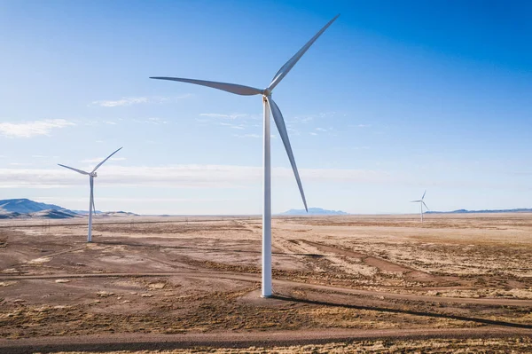 Wind Turbines Macho Springs Wind Energy Farm — Foto de Stock