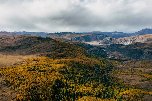 Autumn Sunset North Chuya Mountain Range Altai — Stock Photo, Image