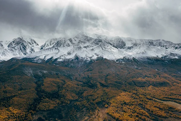 Autumn Sunset North Chuya Mountain Range Altai — Stock Photo, Image