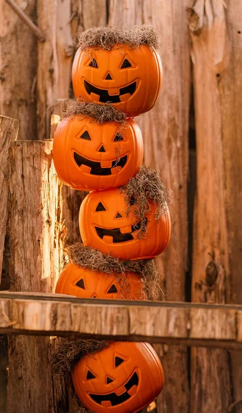 Stack Pumpkins Fall — Foto Stock