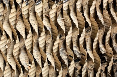  close up of Industrial Waste