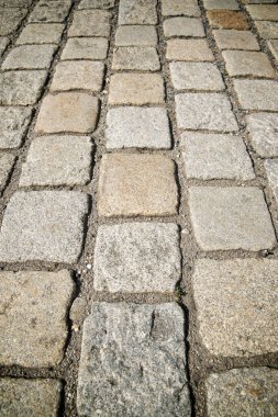 Stoned floor in the historic center of Vienna.