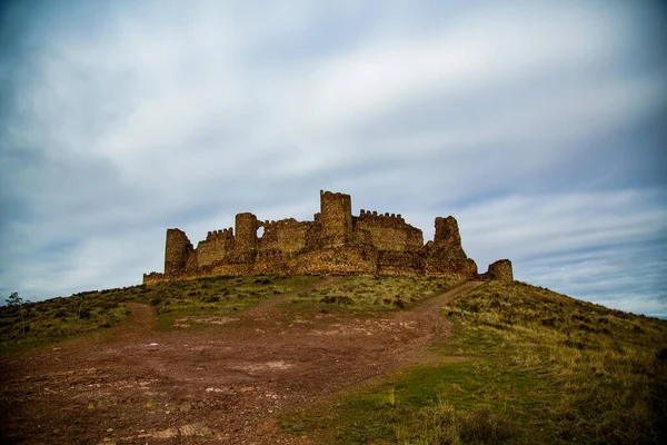 Ruined Fortress Castle Hill Almonacid Toledo — Stock Photo, Image