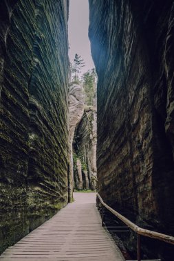 Teplice Adrspach Kayaları, Doğu Bohemya, Çek Cumhuriyeti