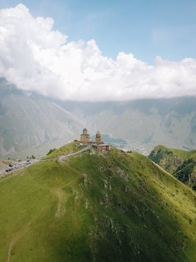 Gergeti Trinity Kilisesi fotoğrafı.