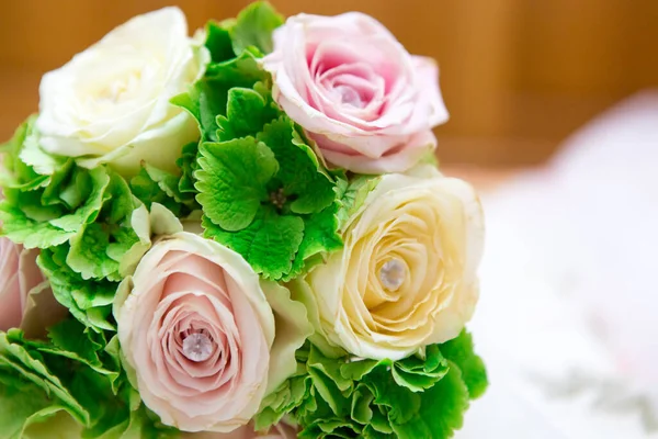 Close Wedding Bouquet — Stock Photo, Image