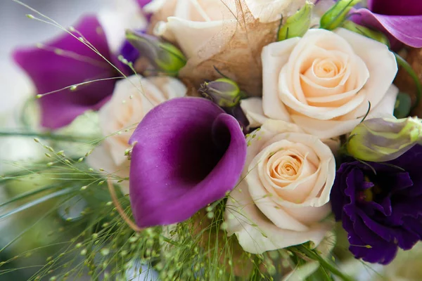 Closeup Wedding Bouquet — Stock Photo, Image
