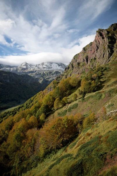Picos Aspe Valley Los Pirineos — Foto de Stock