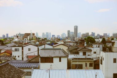 Tokyo Japonya şehir manzarası