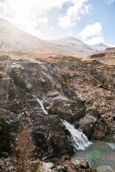 スコットランドの3つの滝の会合 — ストック写真