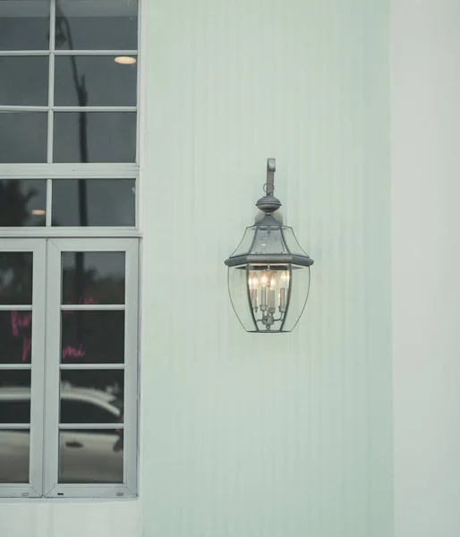 Лампа Готелі Маямі Біч — стокове фото