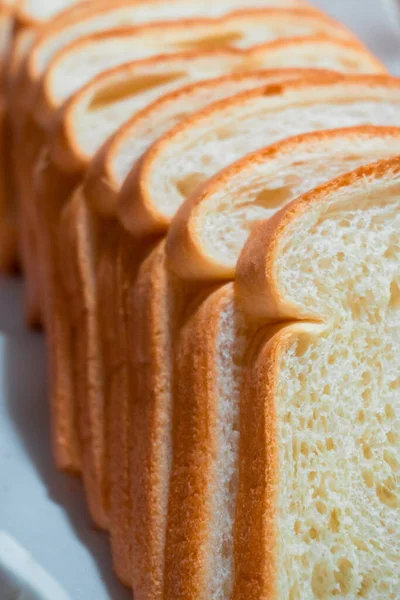 Много Хлеба Буфете Завтрак — стоковое фото