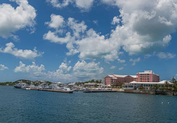 バミューダにピンクリゾート — ストック写真