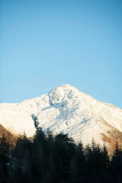 Θέα Στο Βουνό Στα Υψίπεδα Της Σκωτίας — Φωτογραφία Αρχείου