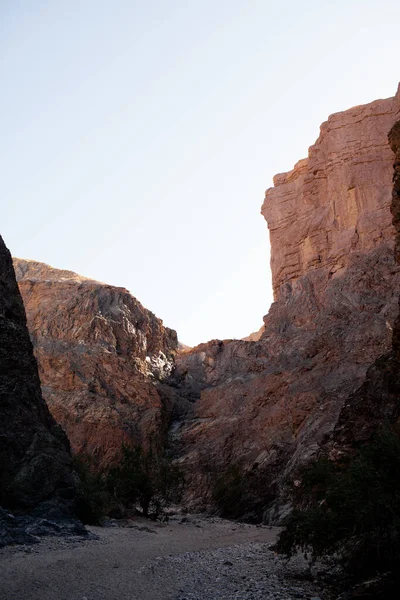 Günbatımında Renkli Yatay Kanyon — Stok fotoğraf