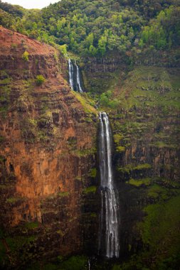 Waipoo Falls yukarıdan görüldüğü gibi 