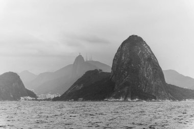 Rio de Janeiro, Rj 'de okyanustan dağlara ve manzaraya güzel bir manzara