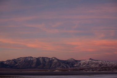 Beyaz Dağlar 395 'ten görülüyor