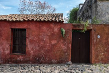 Colonia del Sacramento, Uruguay 'daki tarihi mahalle.