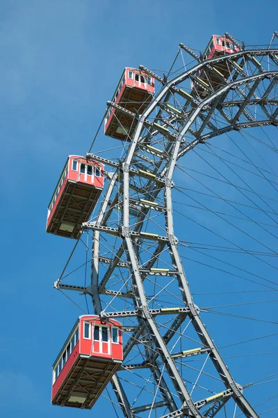 Ferris Wheel Vienna Prater Park Named Wurstelprater — Stock Photo, Image