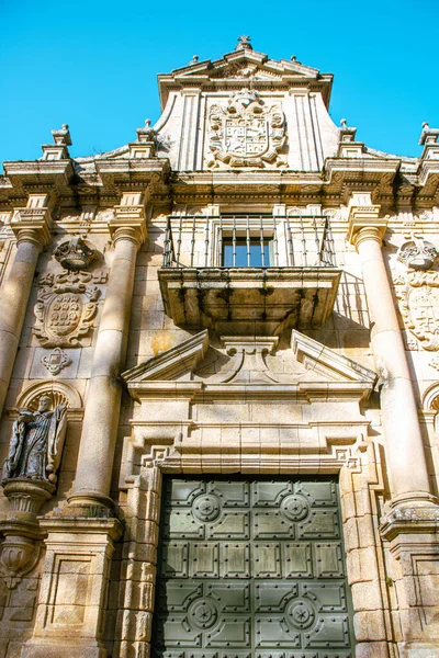 Kerk Klooster Santo Estevo Ribas Sil Regio Ribeira Sacra Galicië — Stockfoto