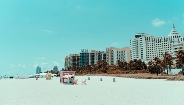 Панорама Майами Бич Летом — стоковое фото