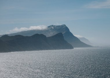 Güney Afrika dağların manzarası