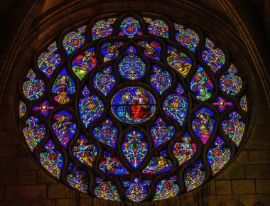 Mary Taç Giyme Töreni Lyon Fransa 'da Aziz Nizier Kilisesi