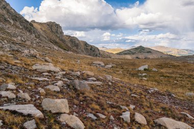 Colorado 'daki Büyük Yaban Dağı' nda Tundra manzarası