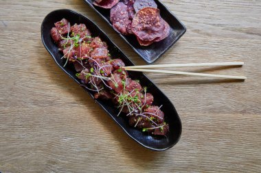 Beş yıldızlı restoranda Hawaii Poke 'u