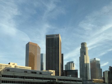 Los Angeles şehir merkezi Pencere dışından