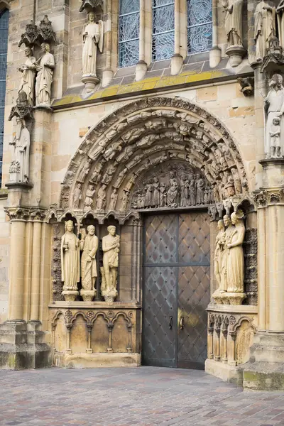 stock image Arched gateways and ancient walls in Trier's city center