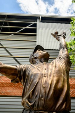 Willie Mays 'in Bölge Alanındaki Heykeli